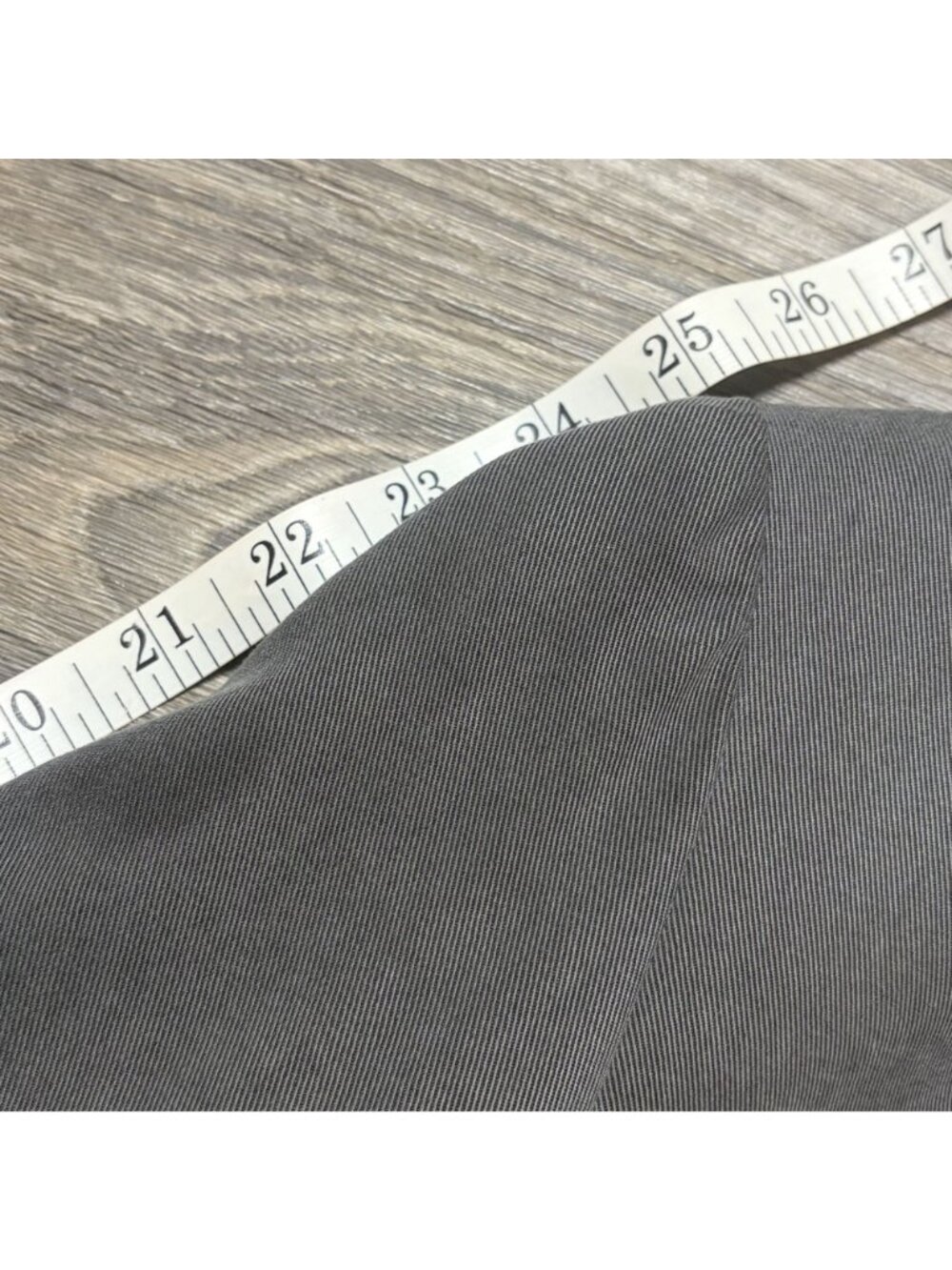 Anthropologie Cartonnier One Button Blazer Size 6 Gray Pockets Preppy Minimalist - Picture 10 of 15
